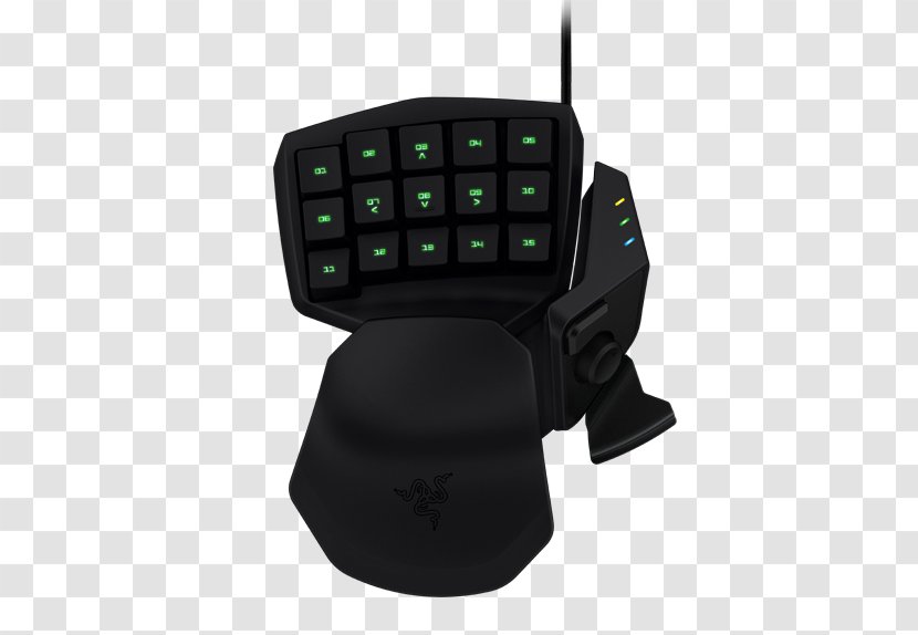 Computer Keyboard Mouse Gaming Keypad Razer Tartarus Chroma V2 Mecha-Membrane RZ07-02270100-R3U1 Transparent PNG