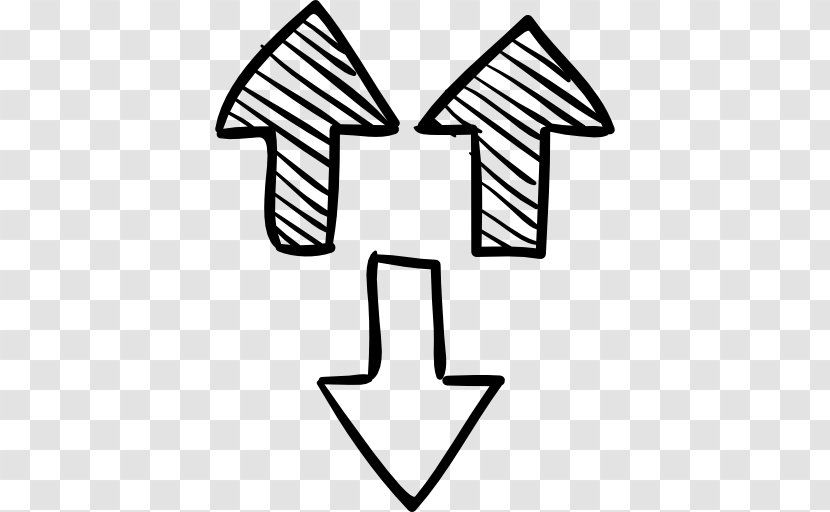 Arrow Symbol - Drawing - Sketch Transparent PNG