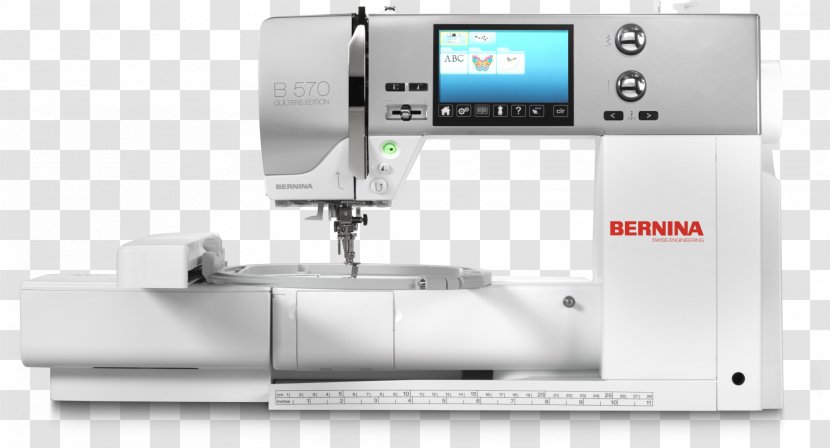 Bernina International Quilting Stitch Embroidery Sewing - Machine Transparent PNG