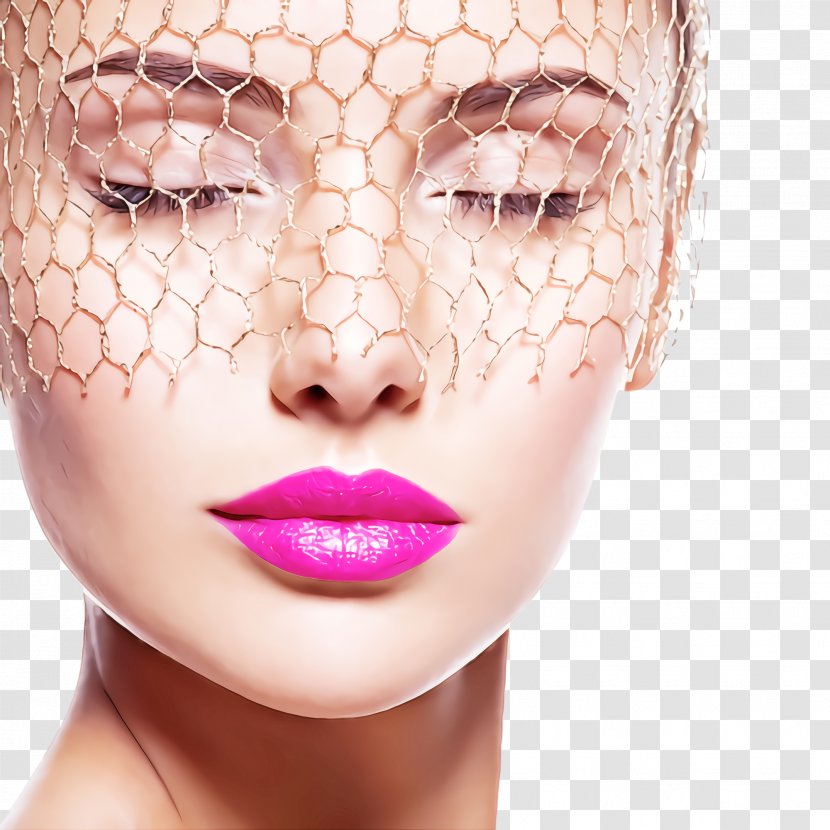 Face Skin Lip Cheek Nose - Chin - Pink Transparent PNG