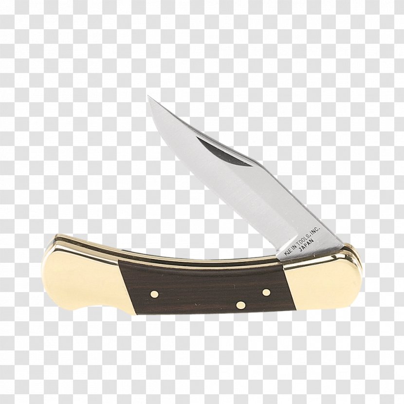 Pocketknife Klein Tools Blade Stainless Steel - Knife Transparent PNG