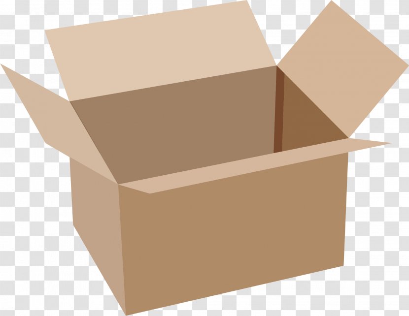 Cardboard Box Clip Art - Wooden Transparent PNG