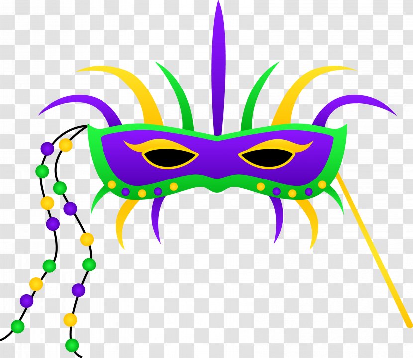 Mardi Gras In New Orleans Mask Clip Art - Festival Cliparts Transparent PNG