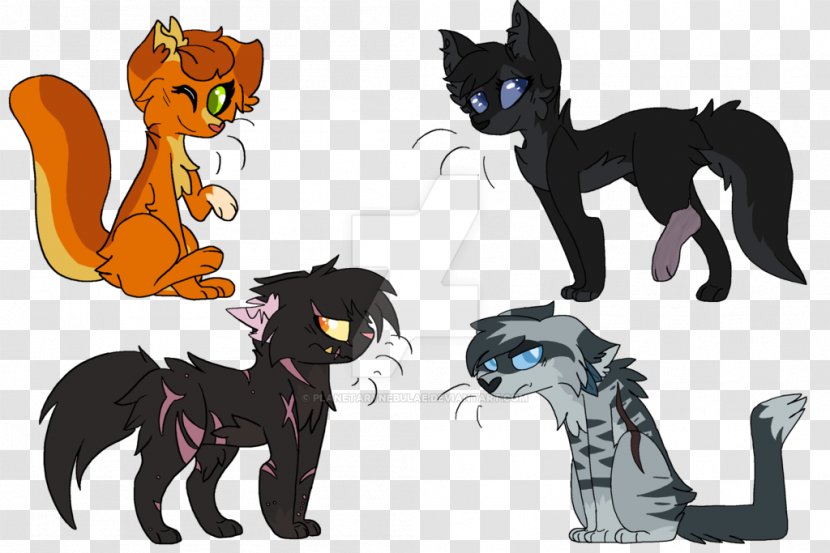 Cat Horse Mammal Canidae Paw - Cartoon Transparent PNG