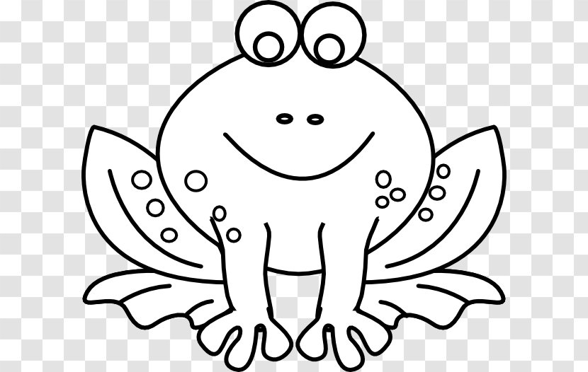 Frog Clip Art Line Drawing Coloring Book - Cartoon - Bull Transparent PNG