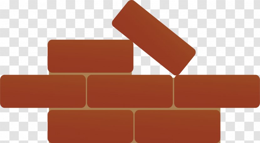 Brick Icon - Wall Vector Element Transparent PNG