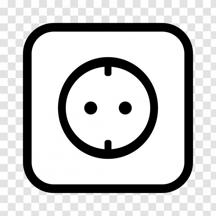 Network Socket AC Power Plugs And Sockets Clip Art - Smiley Transparent PNG