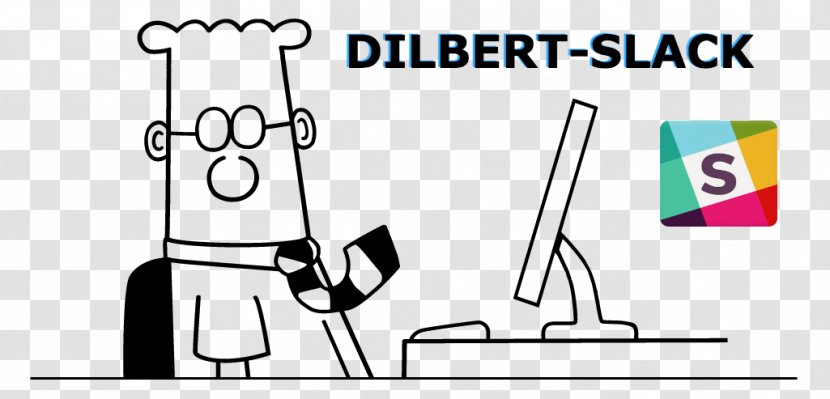 Dilbert Principle Comic Strip Comics Humour - Black And White - Cartoon Transparent PNG