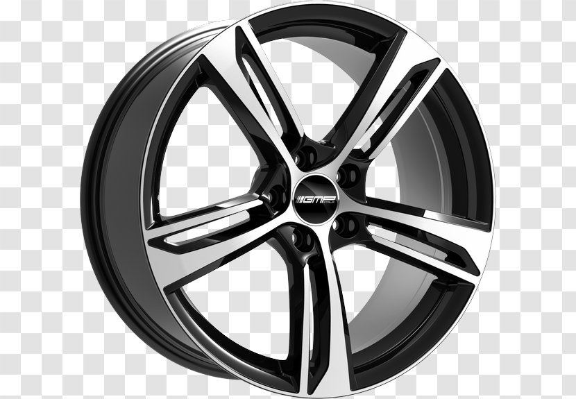 Audi Italy Alloy Wheel Rim - Black Transparent PNG