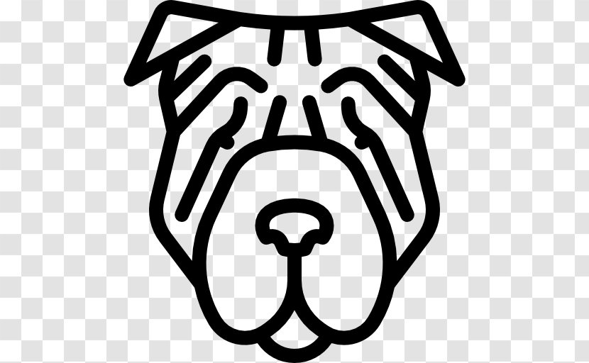 Shar Pei Clip Art - Text - Symbol Transparent PNG