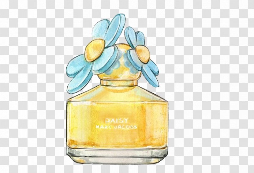 Perfume Chanel Watercolor Painting Drawing Illustration - Fashion Transparent PNG