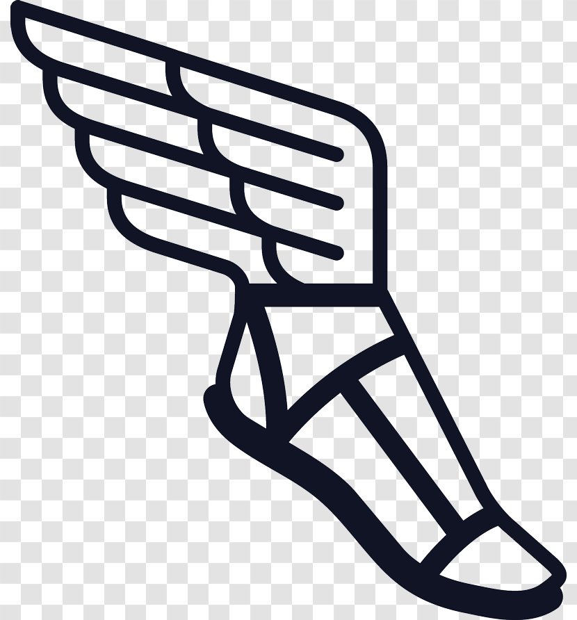 Hermes Talaria Sandal Greek Mythology Clip Art - Drawing - Shoe Transparent PNG