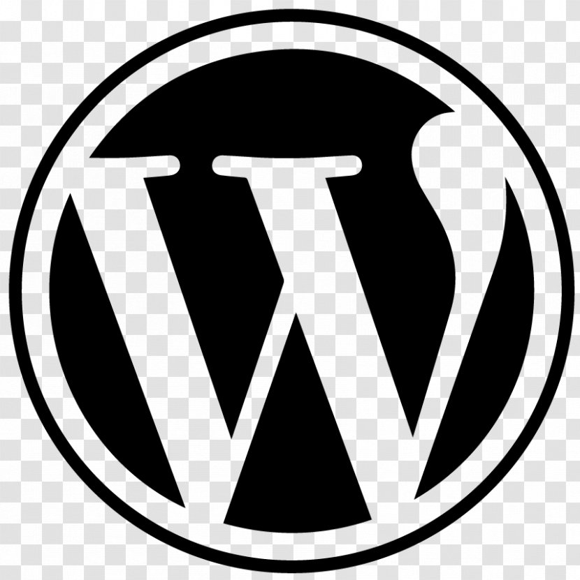 WordPress Logo - Monochrome Photography - Academic Department Transparent PNG