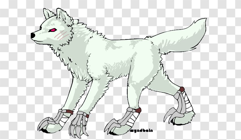 Line Art Character Animal Fiction Wildlife - Fictional - Tail Transparent PNG
