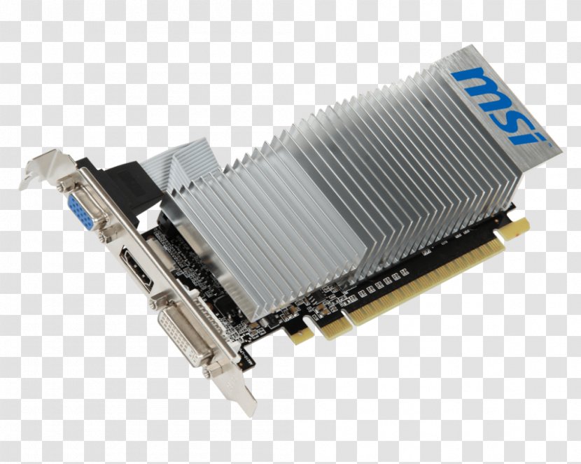 Graphics Cards & Video Adapters GeForce PCI Express Processing Unit Nvidia - Card - Low Profile Transparent PNG