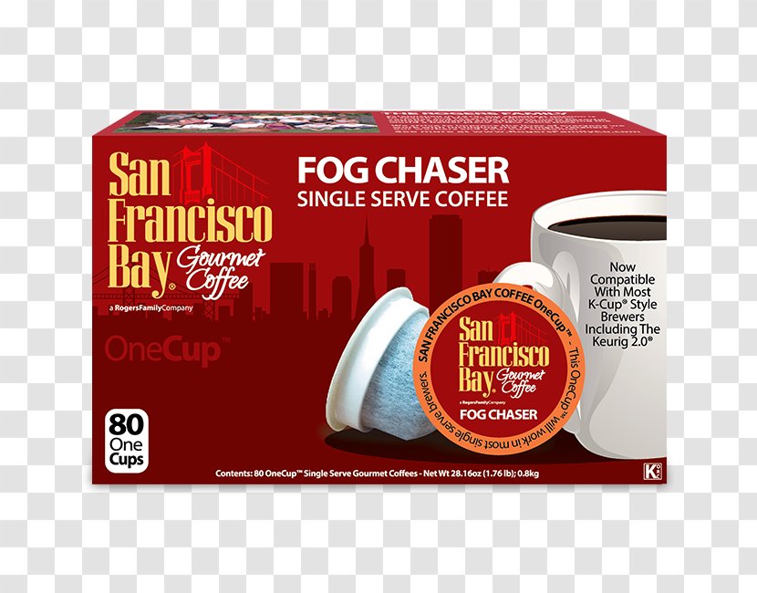 Single-serve Coffee Container San Francisco Bay Breakfast - Singleserve - Specialty Transparent PNG