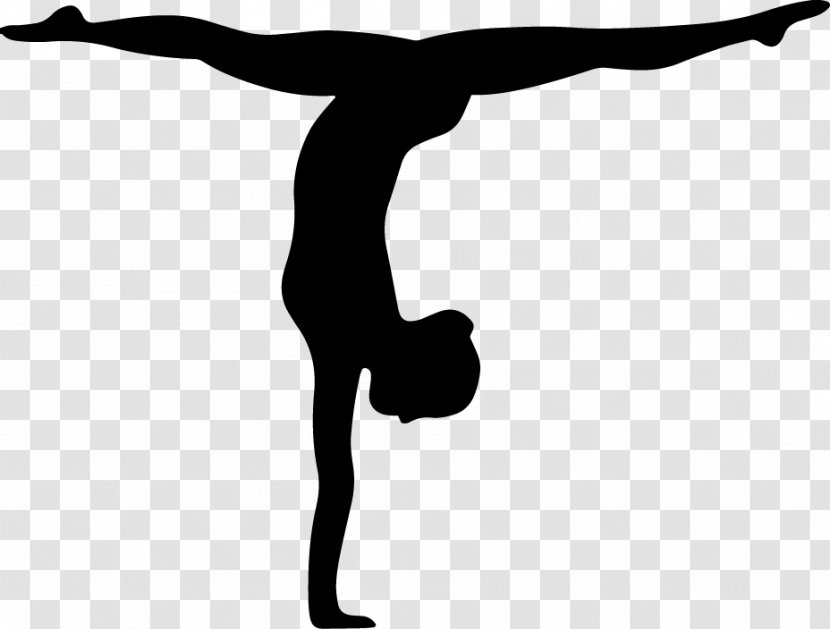 Artistic Gymnastics Physical Fitness Silhouette Logo - Arm Transparent PNG
