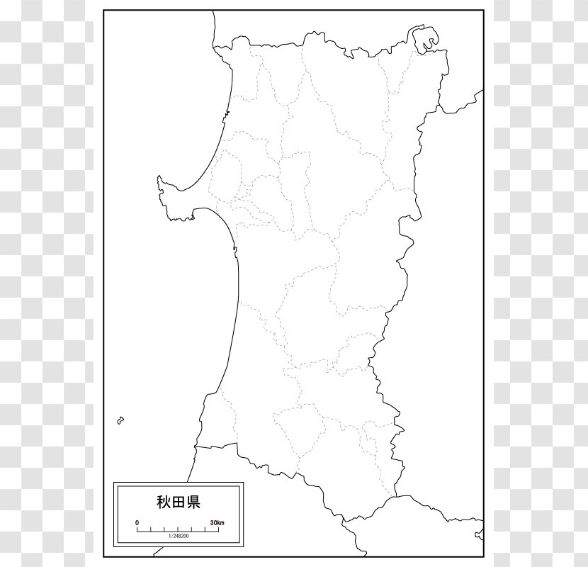 Blank Map Cdr Sketch - White Transparent PNG