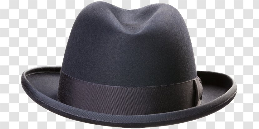 Fedora Homburg Bowler Hat Top - Akubra Transparent PNG