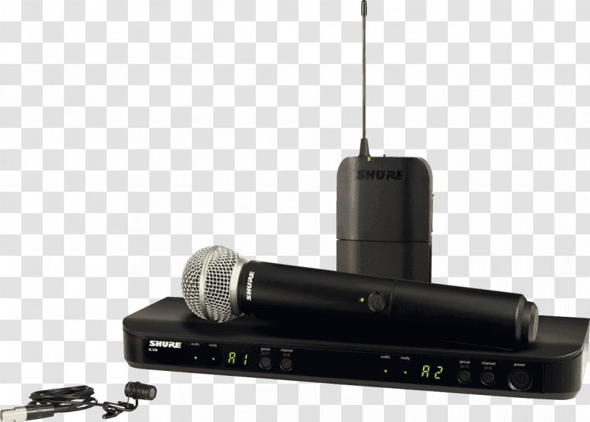 Microphone Shure SM58 Wireless SM31FH-TQG Transparent PNG