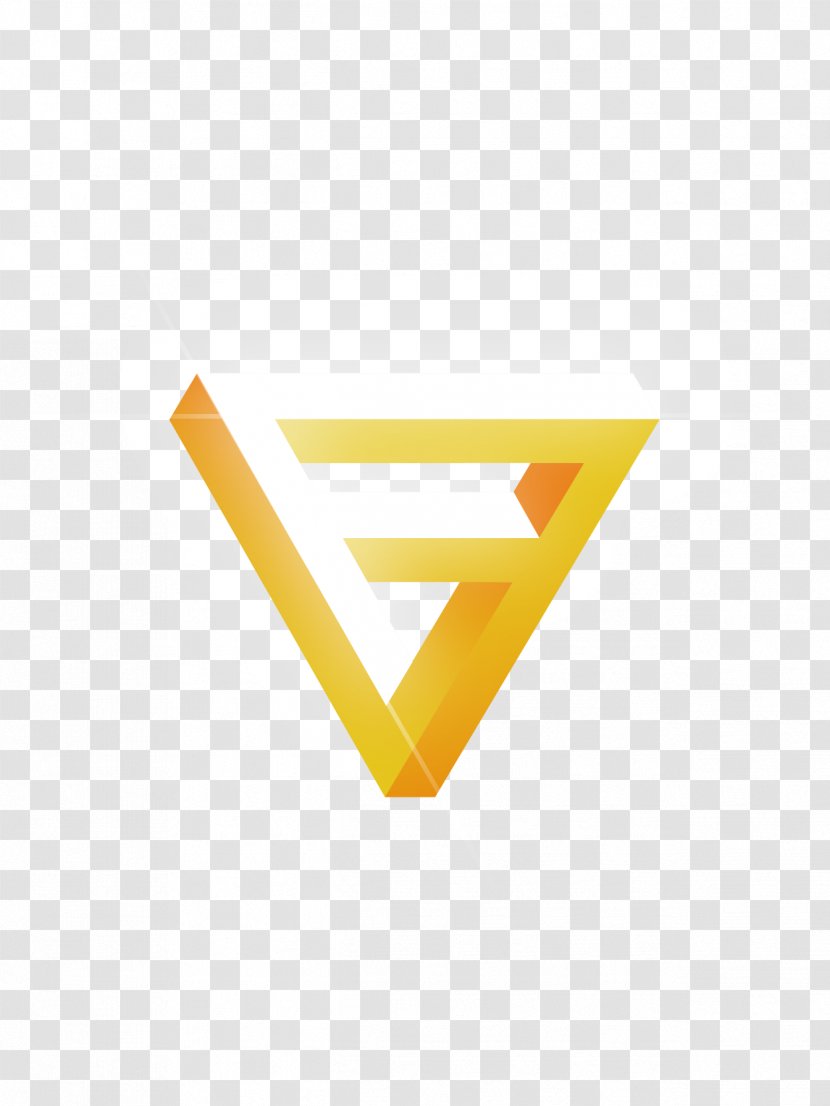 Logo Line Angle Brand - Yellow - 81 Transparent PNG