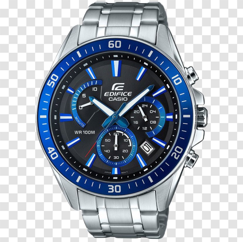 Casio EDIFICE EF-539D Watch Chronograph - Analog Transparent PNG