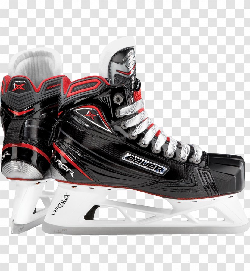 Bauer Hockey Goaltender Ice Skates Equipment CCM - White Transparent PNG