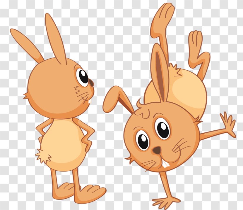 Rabbit Royalty-free Illustration - Finger - Action Transparent PNG