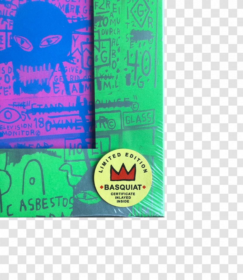 Green Brand Font - Text - Jean Michel Basquiat Transparent PNG
