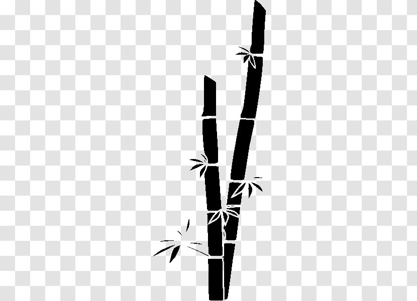 Bamboo Red Panda - Plant Stem Transparent PNG