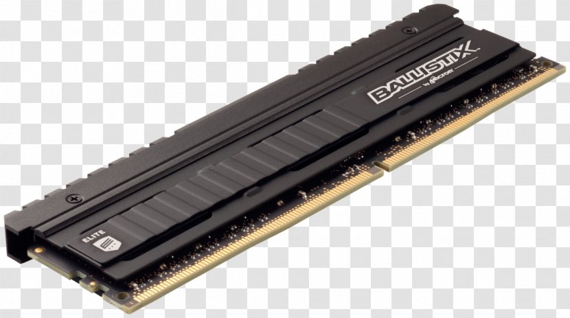 DDR4 SDRAM DIMM Registered Memory Crucial Technology - Micron - Personal Computer Hardware Transparent PNG