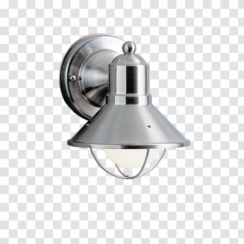 Lighting Sconce Brushed Metal Incandescent Light Bulb - Lantern Photos Transparent PNG