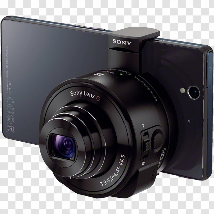 DSC-QX100 Camera Lens Smartphone - Sony - Lens,Mobile Phone Lens,Sony Transparent PNG