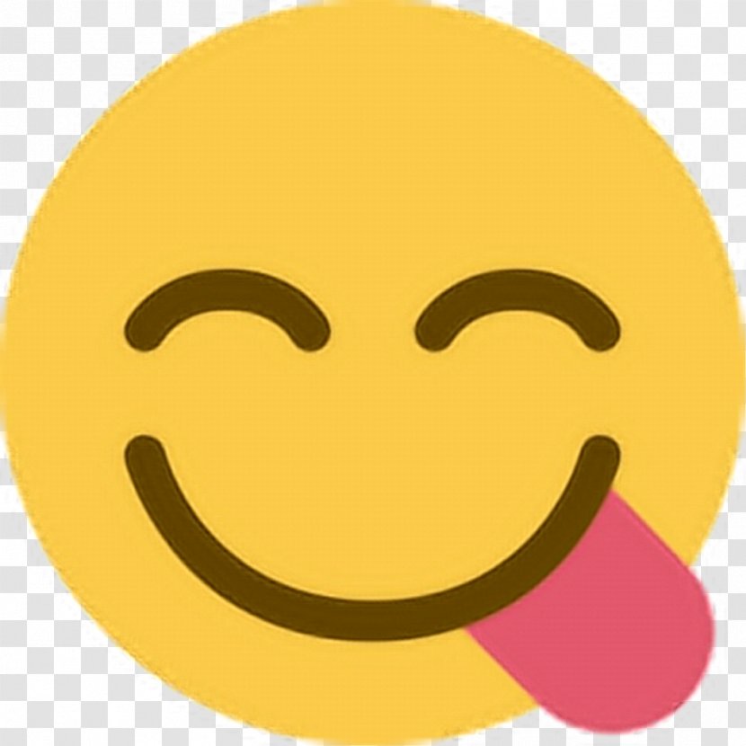 Emoji Emoticon Smile Sticker - Yummy Face Transparent PNG