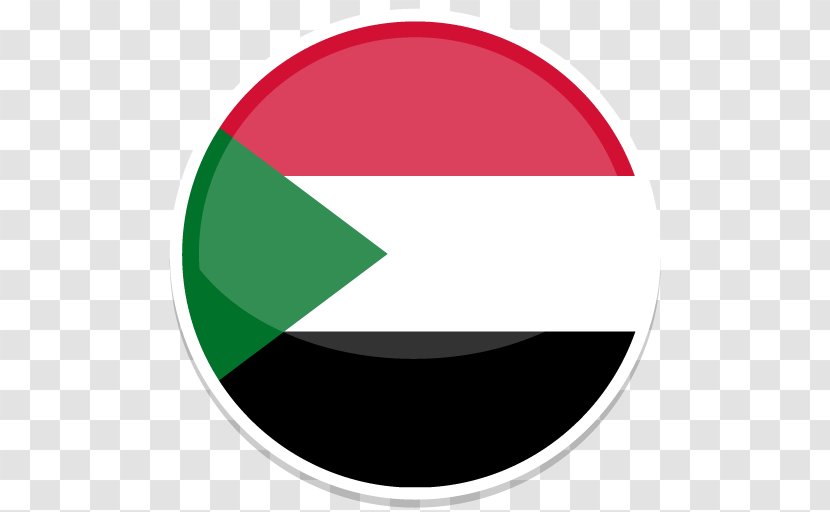 Sudan Icon Design Flag - World - Round Transparent PNG