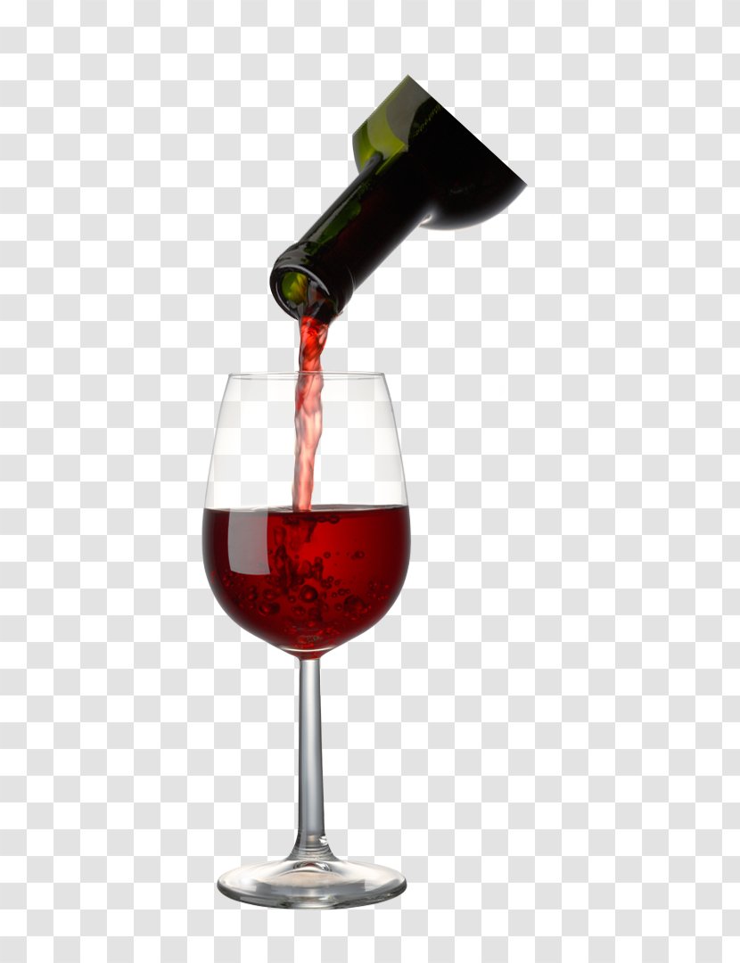 Red Wine Glass Cocktail White - Drinkware - Pour Transparent PNG