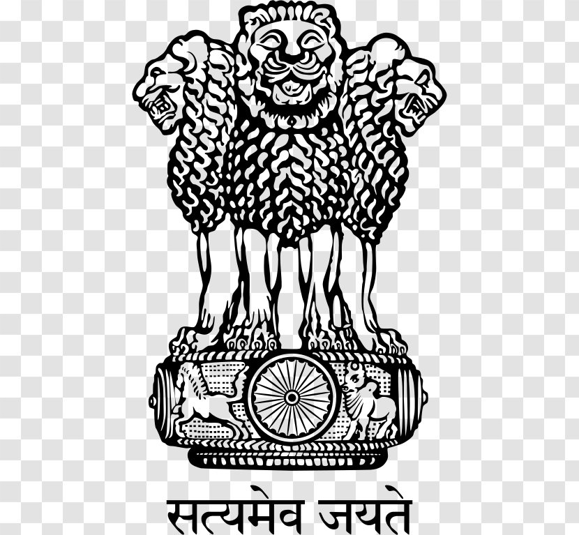 Sarnath Museum Lion Capital Of Ashoka Pillars State Emblem India National Symbols - Silhouette Transparent PNG