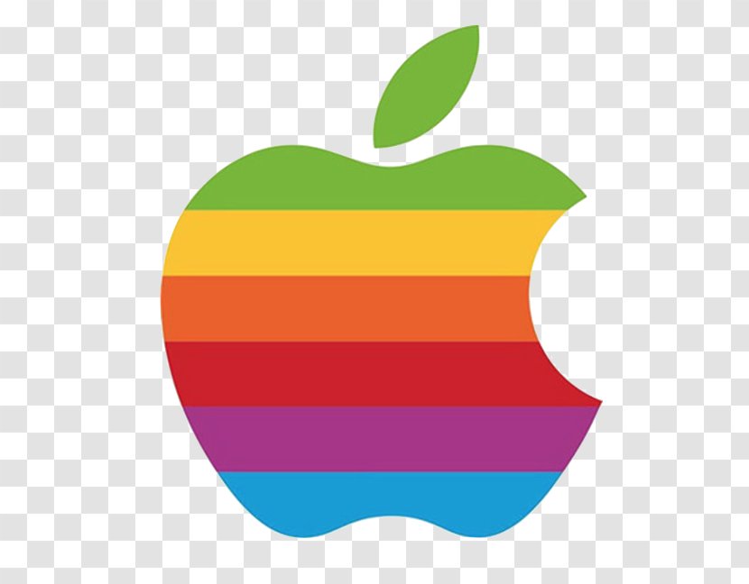 Apple IIe II Series - Iie - Rainbow Logo Transparent PNG