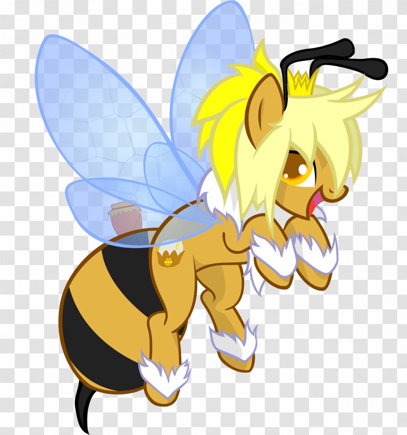 Honey Bee Butterfly Horse - Vertebrate Transparent PNG