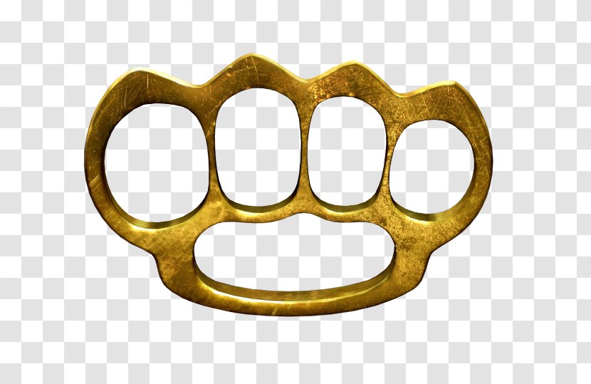 Brass Knuckles Weapon Combat Arms - Arm Transparent PNG