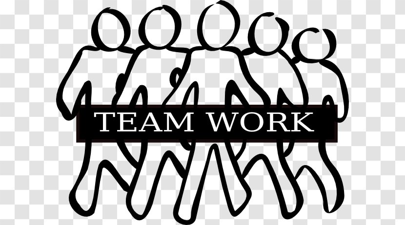 Teamwork Free Content Clip Art - Monochrome - Working Today Cliparts Transparent PNG