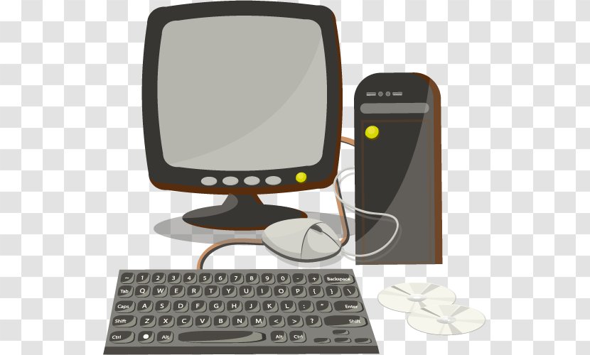 Computer Keyboard Mouse Desktop - Computers - Vector Transparent PNG
