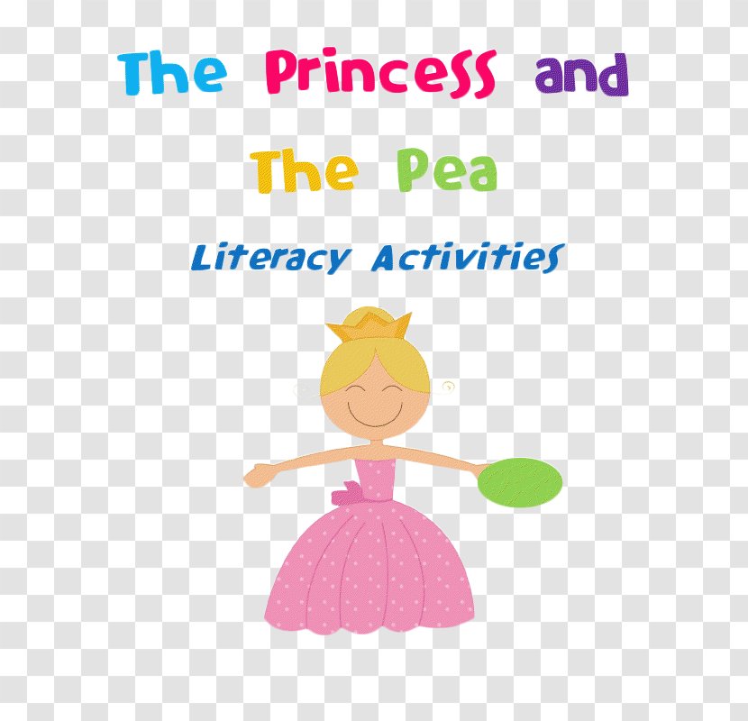 The Princess And Pea Fairy Tale Short Story Clip Art - Traditional - Cartoon English Transparent PNG