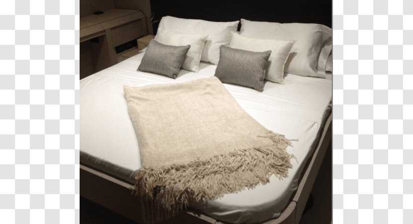 Bed Frame Sheets Mattress Pads Pillow - Beige - Linen Thread Transparent PNG