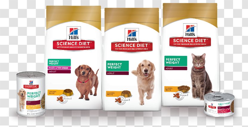 Dog Cat Food Science Diet Hill's Pet Nutrition - Breed - Perfect Weight Transparent PNG