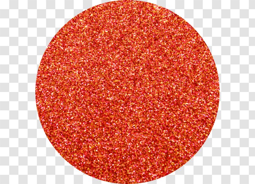 Orange County, Florida Red Pearlescent Coating Glitter Color - Chili Powder Transparent PNG