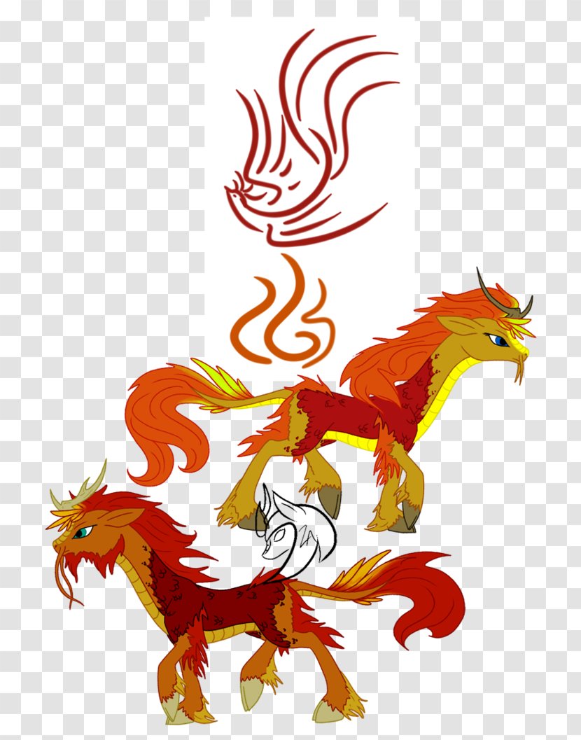 My Little Pony Qilin Phoenix Dragon - Equestria - Animals Element Transparent PNG