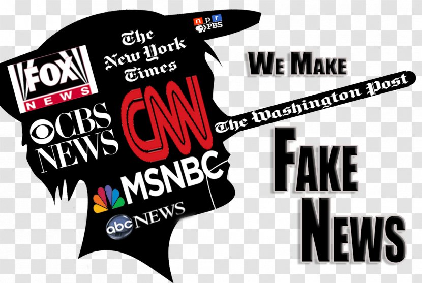 Fake News Mainstream Media - Logo Transparent PNG