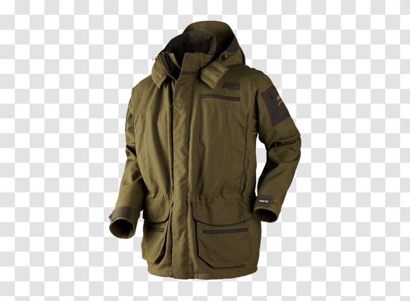 Jacket Hunting Clothing Coat Gore-Tex - Raincoat Transparent PNG