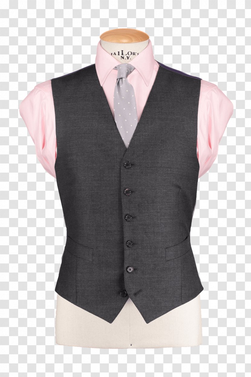 Gilets Single-breasted Suit Button Waistcoat - Cuprammonium Rayon Transparent PNG